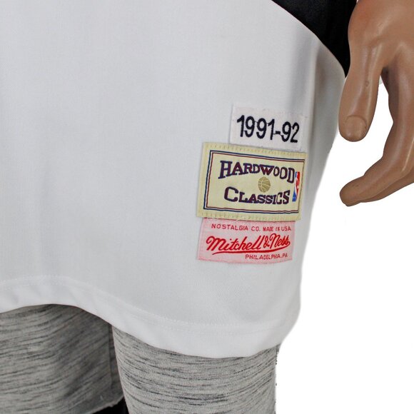 MITCHELL & NESS PORTLAND TRAILBLAZERS CLYDE DREXLER JERSEY: Size 58 - Picture 5 of 8
